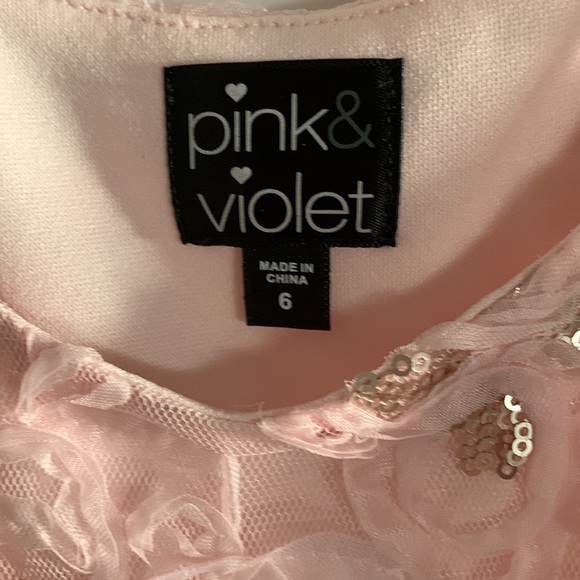 Pink Violet Light Pink Dress - Picture 4 of 5